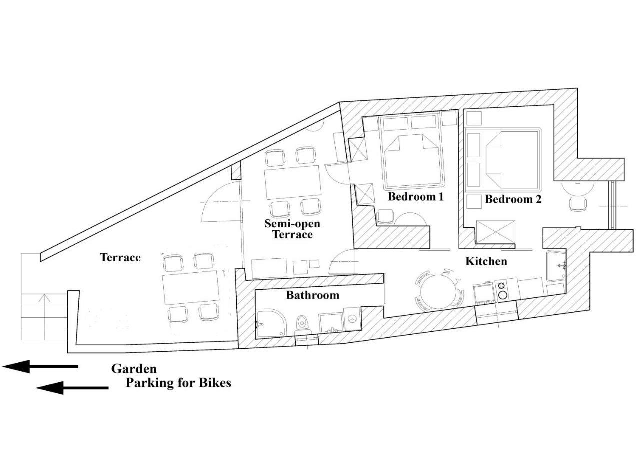 Apartment Alena With Terrace And Garden Center Jelsa イェルサ エクステリア 写真